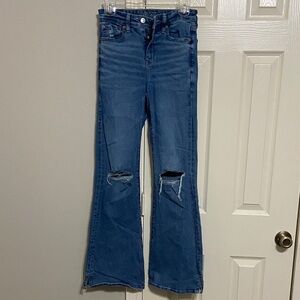 American Eagle Outfitters Blue Flare Jeans